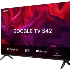 Smart TV 32" SEMP HD LED 32S42 Google TV 2 HDMI