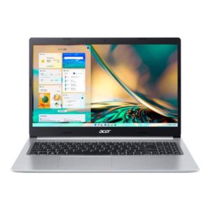 Notebook Acer Aspire 5 AMD Ryzen7-5700U, 16GB RAM, SSD 512GB, 15.6" FHD IPS, AMD Radeon, Linux, Prata - A515-45-R74N